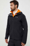 Montane geaca de ploaie Spirit barbati, culoarea negru, gore-tex