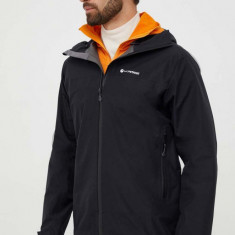 Montane geaca de ploaie Spirit barbati, culoarea negru, gore-tex