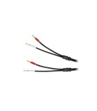 Cablu difuzor Profesional cu mufe tip banana 3m AWG16 1.5mm cupru Kruger&amp;Matz KM0334, KRUGER And MATZ