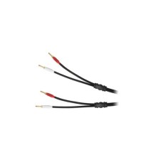 Cablu difuzor Profesional cu mufe tip banana 3m AWG16 1.5mm cupru Kruger&amp;amp;Matz KM0334 foto