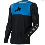 Tricou atv/cross Just1 J-Flex Dual, culoare negru/albastru, marime XL Cod Produs: MX_NEW 6950030012003XL