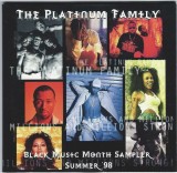 CD The Platinum Family - Black Music Month Sampler Summer &#039;98, original