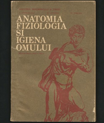 ANATOMIA ȘI FIZIOLOGIA OMULUI - L. M&amp;Acirc;NDRUȘCA, M. BARNEA - MANUAL CLASA A VIII-A foto