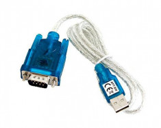 Cablu adaptor USB la Serial RS232, lungime 50cm foto