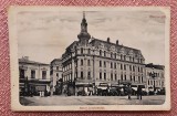 Bucuresti - Hotel Continental / Reclama Teatrul Oeser Sala Eforiei 1910 - Carte postala necirculata