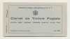 Carnet Timbre Romania 1939, 40 timbre 5 Lei Centenar Carol I, Stare Buna