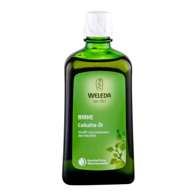 Ulei de Corp, Weleda, Birke, Efect Anti-Celulitic, cu Extract de Mesteacan, 200ml foto