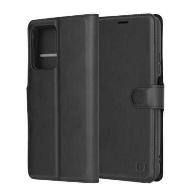 Husa pentru Xiaomi Mi 11 Lite 4G / Mi 11 Lite 5G / 11 Lite 5G NE - Techsuit Leather Folio - Black foto