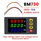 Cumpara ieftin Powermetru digital panou 100 V 10A 1000W ALARMA si CALIBRARE digitala