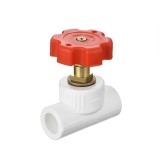 Robinet PPR 20 mm cu rozeta pentru instalatii sanitare, durabil si estetic