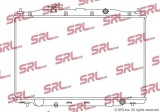 Radiator Honda Frv 05-09, motor: 1.7, 684x425x16, SRLine, Aluminiu/ Plastic brazat, 19010rh0e51; 19010RJH004