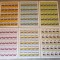 NEVIS MASINI DE EPOCA 6 COLI -25 SETURI COMPLETE DANTELATE MNH