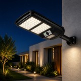 Corp Stradal Solar LED cu Senzor SUNO 80W 3CCT IP54 - NOVELITE