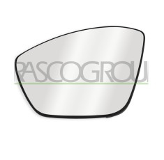 Geam oglinda exterioara Opel Mokka, 12.20; Peugeot 508, 09.2023, partea stanga, View Max, cu incalzire; sticla convexa; sticla crom; pentru oglinzi
