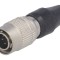 Conector circular tată 6 pini, push-pull