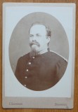 Fotografie pe carton de cabinet, Carol Popp de Szathmary, de sec. 19, ofiter