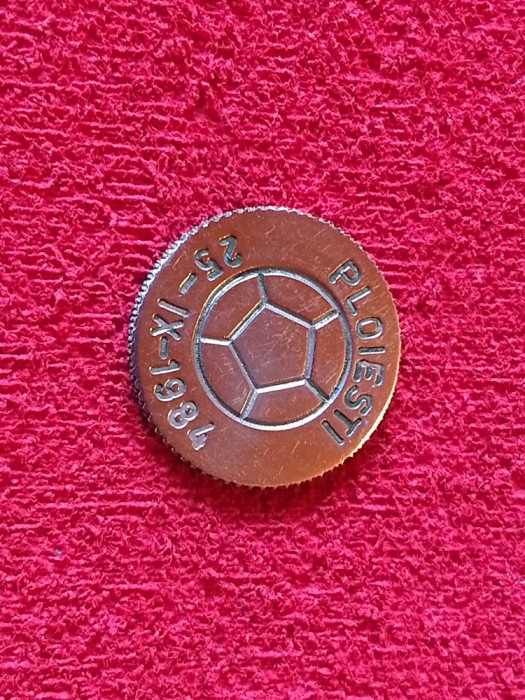 Moneda Arbitru Fotbal - Ploiesti 1984