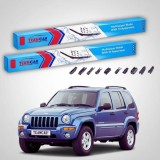 Cumpara ieftin Ștergătoare Jeep Cherokee KJ 2001-2007 | Set Față Flat Premium &ndash; TeamCar&reg;