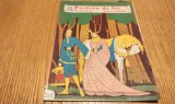 PASAREA DE FOC SI FIUL TARULUI - Niculai Ursati (prelucrare) - ANDRASIU (desene) - Editura Omnia, F. An, 32 p.; coperta originala