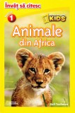 Cumpara ieftin Animale din Africa. National Geographic Kids. &Icirc;nvăț să citesc (nivelul 1), Litera