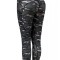 D798-181 Colanti cu talie inalta si imprimeu camuflaj