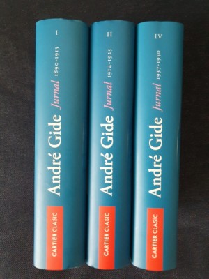Andre Gide &amp;ndash; Jurnal I, II, IV (3 vol.) foto