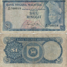 1967 , 1 ringgit ( P-1a ) - Malaysia