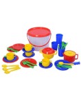 Plasto Kitchen Set In Bucket 39 Parts (1501000)