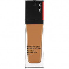Shiseido Synchro Skin Radiant Lifting Foundation machiaj pentru lifting cu efect de stralucire SPF 30 culoare 420 Bronze 30 ml