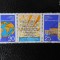 DDR-CONGRESUL MONDIAL PT CEREALE SI PAINE IN STREIF-SERIE COMPLETA-STAMPILATE