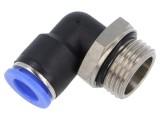 Racord push-in unghi 90&deg; rotativ 0,95&divide;15bar 0&divide;60&deg;C