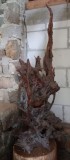 Radacina decorativa 160 cm. x 70 cm. lemn vechi patinat