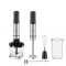 Mixer vertical 5 in 1 Zilan ZLN3939, Putere 1200W, 12 trepte de viteza, Functie Turbo, Afisaj digital, Inox