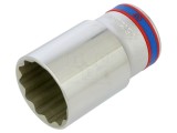 Cheie tubulară KING TONY 36mm 12-puncte 1/2", cod 423036M, manșon 77mm