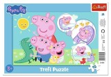 PUZZLE TREFL 15 CU CADRU PEPPA PIG CEA MAI DRAGUTA PURCELUSA