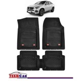 Covorase Auto TeamCar&reg; Tip Tavita Compatibile Mercedes-Benz GLE W167 (2019&ndash;prezent) Negru, Material Rezistent, Cauciuc
