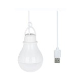 Bec LED 5W cu USB pentru camping, lumina alba, General