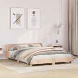 Cumpara ieftin Cadru de pat fără saltea, 120x200 cm, lemn masiv pin