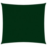 Parasolar verde &icirc;nchis 2x2,5 m tesatura oxford dreptunghiular GartenMobel Dekor, vidaXL