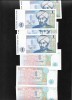 Kazahstan 1 Tenge 1993 XF-AUNC Bancnota (Consecutive) - Numismatica Asia
