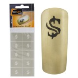 Cumpara ieftin Sabloane de unghii, Smart Nails, Nr 35, dollar, Chique