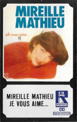 Casetă audio Mireille Mathieu &amp;ndash; Je Vous Aime..., originală foto