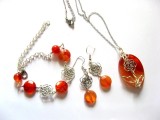 set bijuterii cu agate 52656