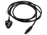 Cablu Alimentare LIAN DUNG 2x0,75mm&sup2; IEC C7 Mamă PVC 1,8m Negru LT-435X LT-503YY