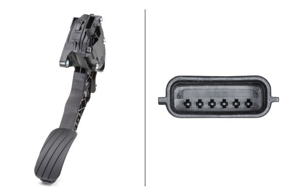 HELLA 6PV 009 978-781 Senzor, pedala acceleratie