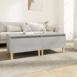 vidaXL Mese laterale, 2 buc., gri beton, 50x46x35 cm, lemn compozit