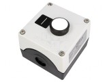 Casetă de comandă 1 buton plastic IP67