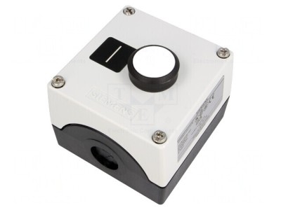 Casetă de comandă 1 buton plastic IP67 foto