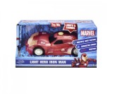 Cumpara ieftin JADA MARVEL MASINUTA LIGHT HERO IRON MAN CU SUNETE SI LUMINI SCARA 1:32