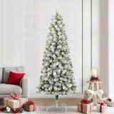 vidaXL Brad de Crăciun artificial cu ramuri articulare 240 cm PVC 3395617